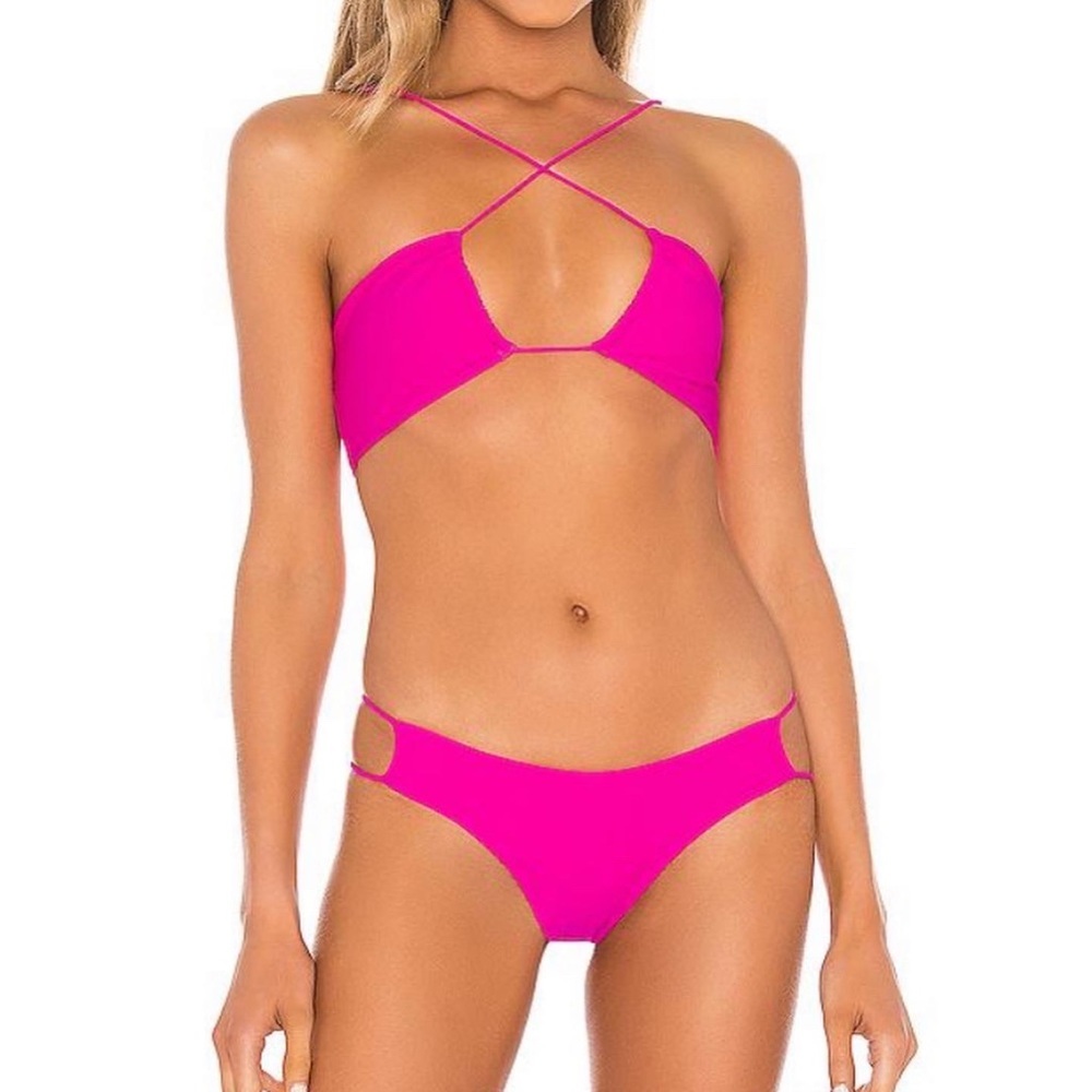 SuperDown Pink Zana Bikini Set